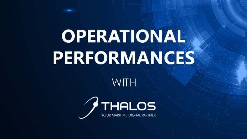 Operational performance : Thalos solutions to reduce costs and optilmize navigation routes