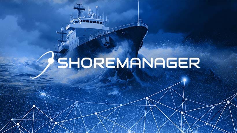 ShoreManager THALOS solution for fleet supervision. intuitive plateform to manage connectivity of vessels