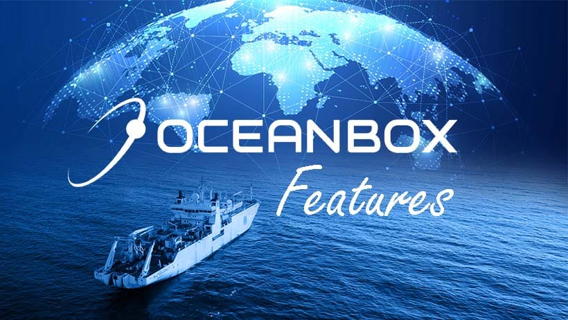VPN feature of OceanBox solution enabling connectivity between ship and shore